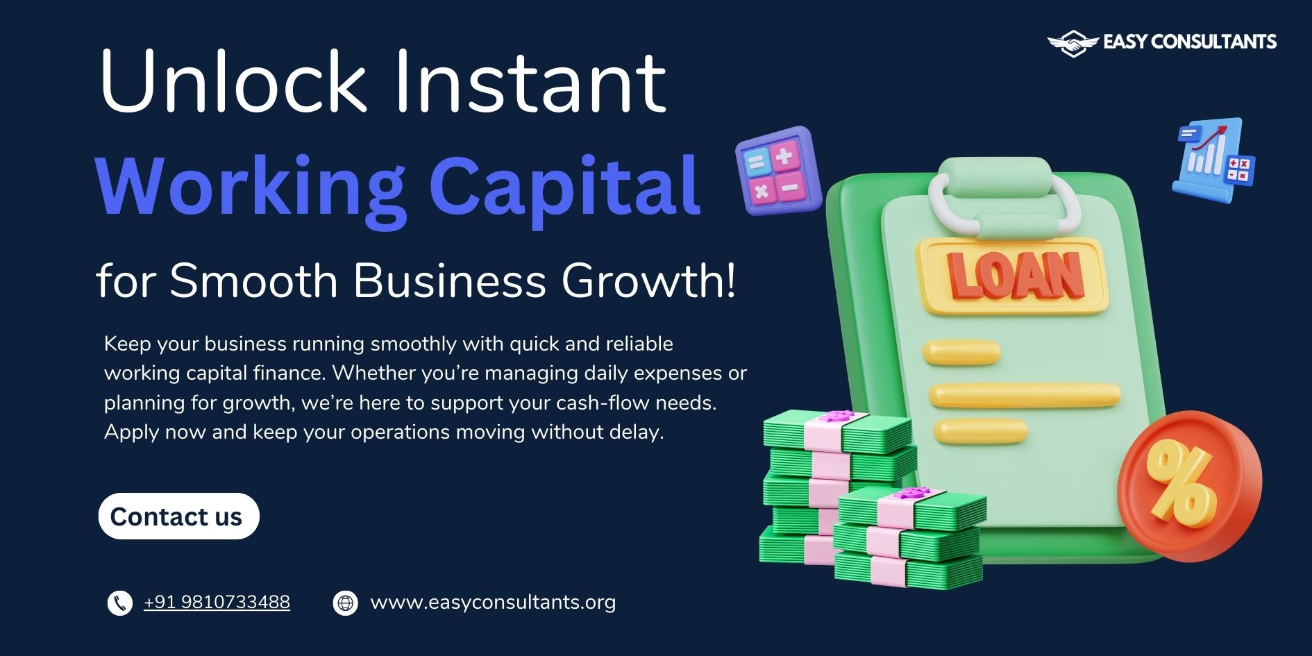 best Working Capital Finance Services in Delhi